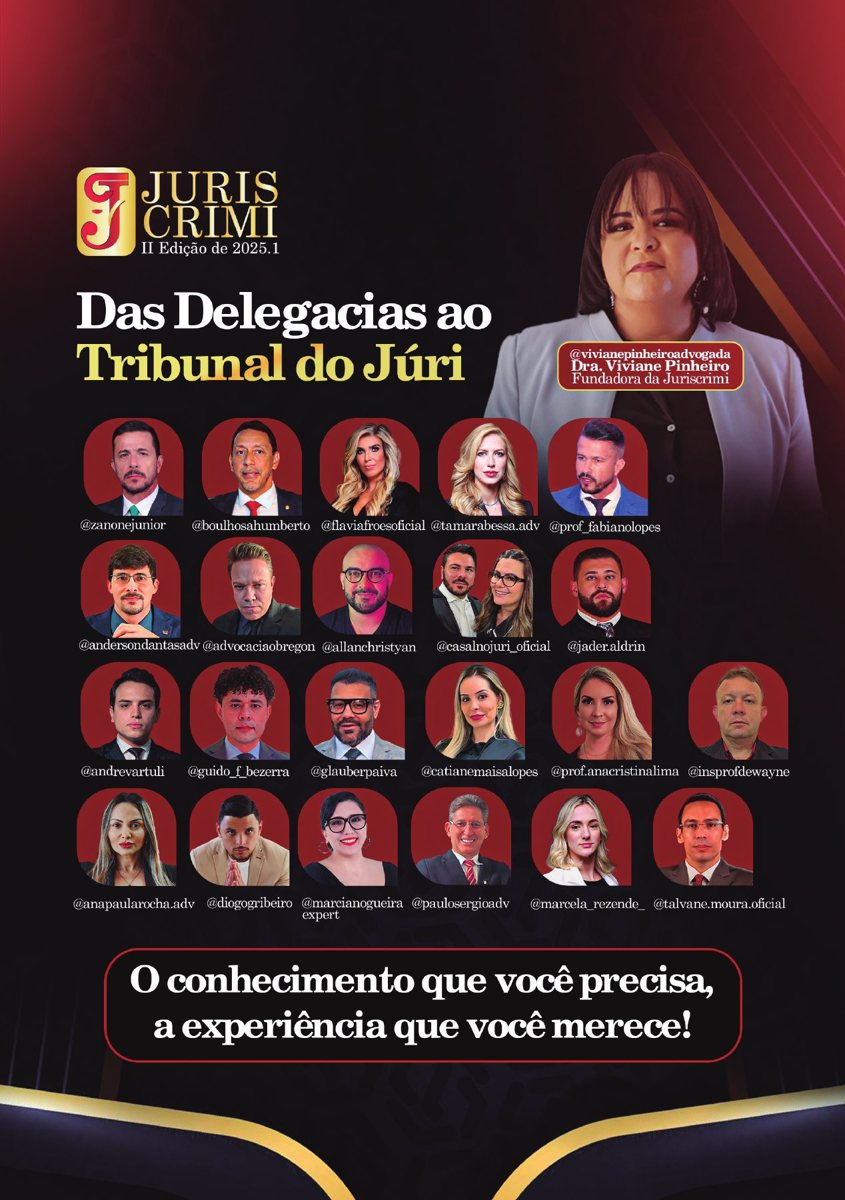 Frente da pasta JurisCrimi II edição