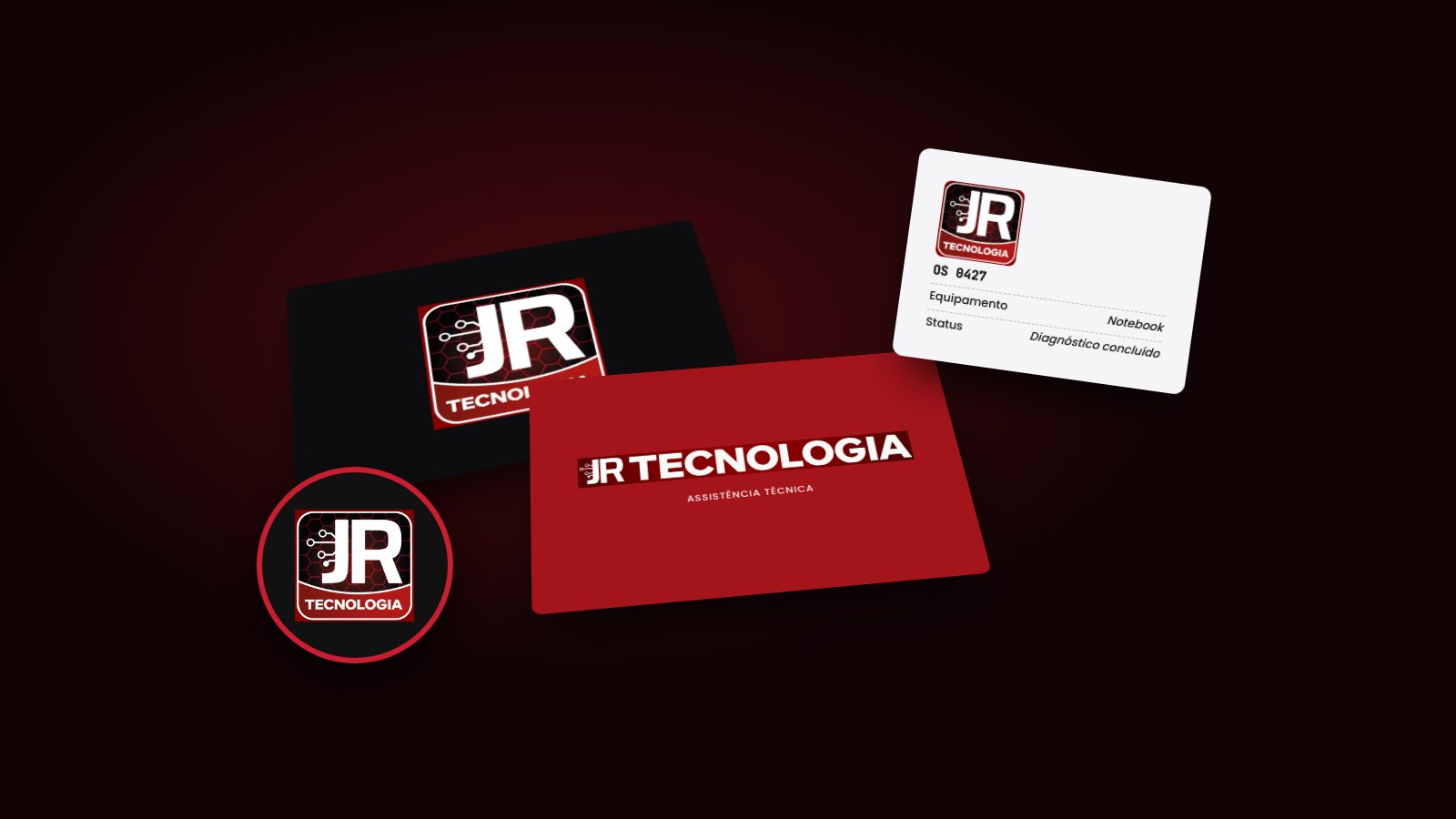 Identidade visual JR Tecnologia