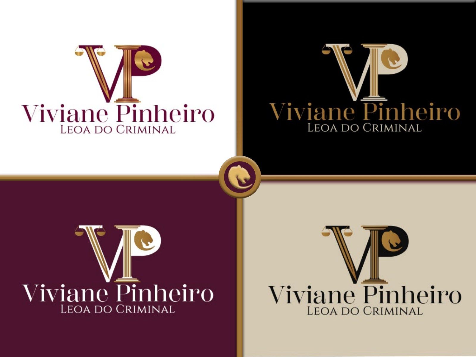 Identidade visual Viviane Pinheiro