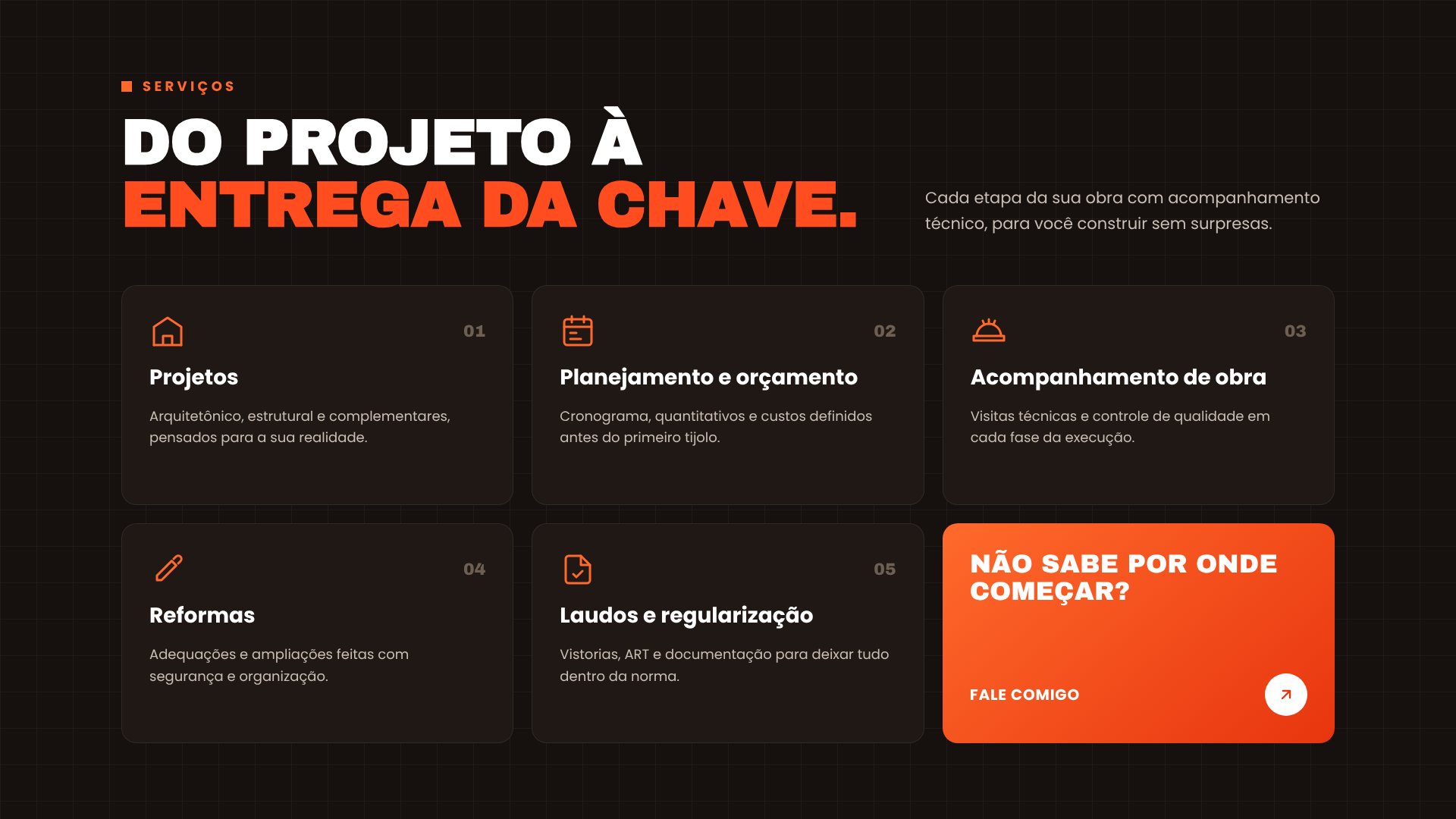 Lucas Monteiro: Serviços